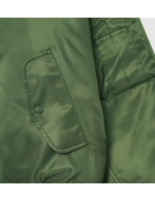 LEON BOMBER ARMY GREEN