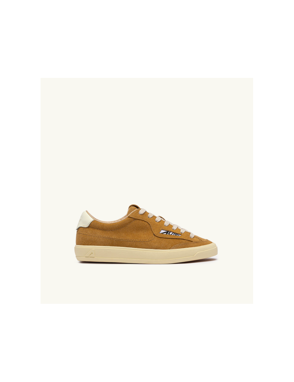 BASKET WINDSCAPE LOW EN DAIM CUIVRE ET MARSHMALLOW