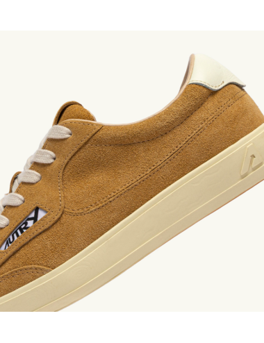 BASKET WINDSCAPE LOW EN DAIM CUIVRE ET MARSHMALLOW