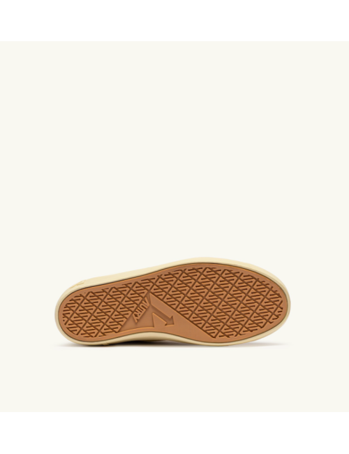 BASKET WINDSCAPE LOW EN DAIM CUIVRE ET MARSHMALLOW