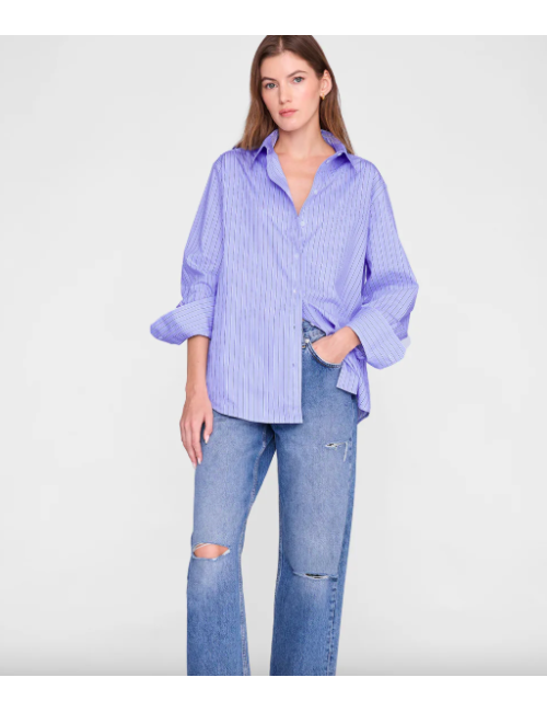 ESSIE SHIRT BLUE STRIPE