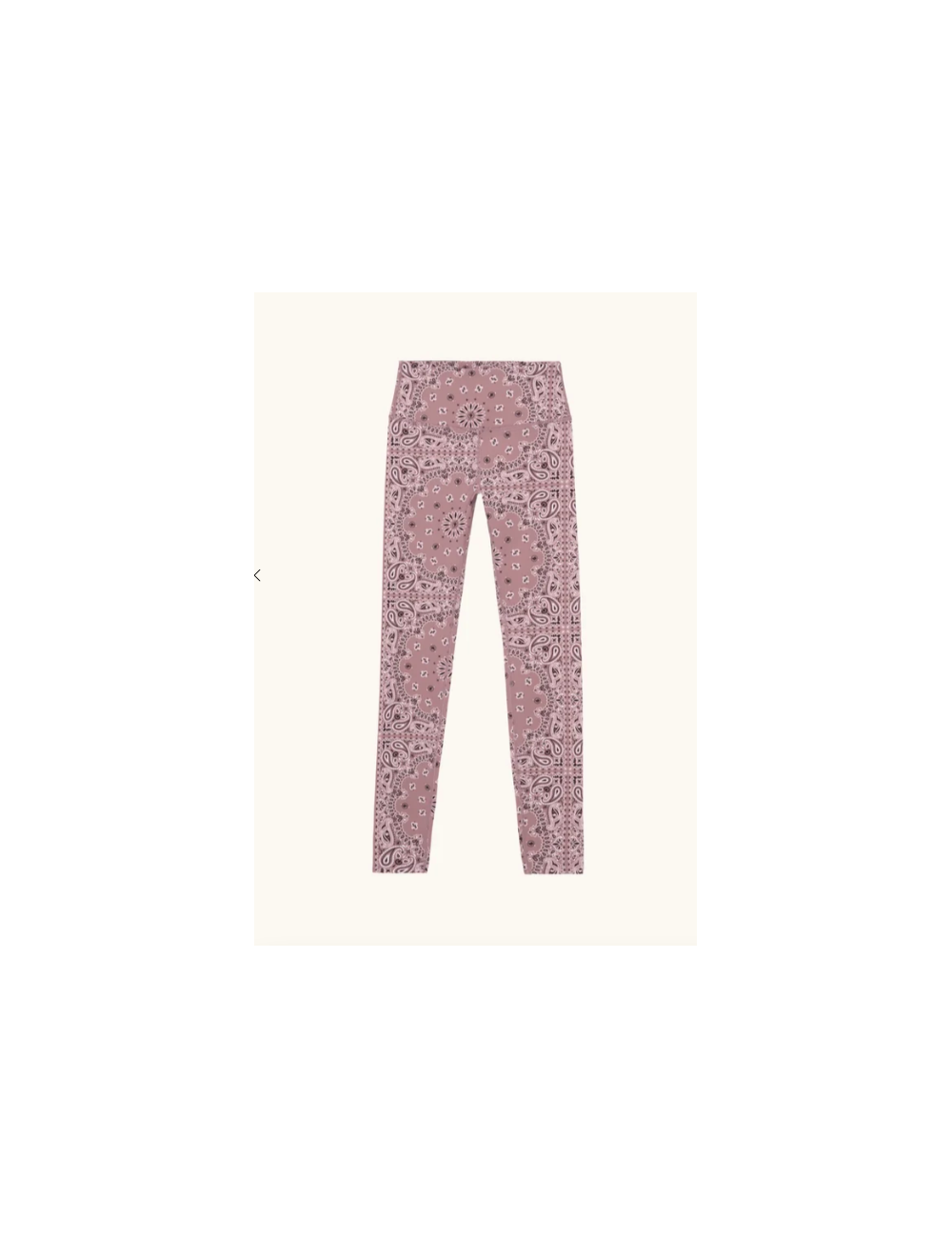 LEGGIN YOGA BANDANA ROSE