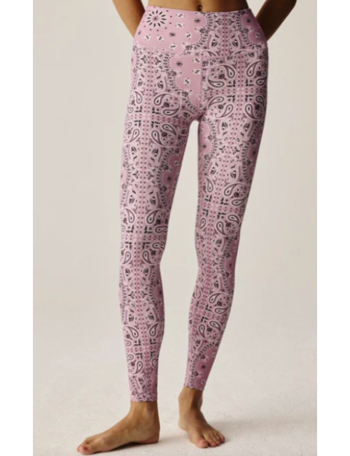 LEGGIN YOGA BANDANA ROSE