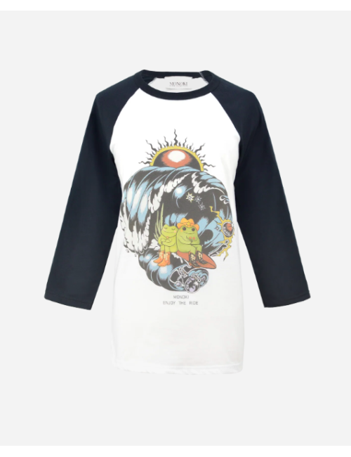 TEE-SHIRT BASEBALL WAVES