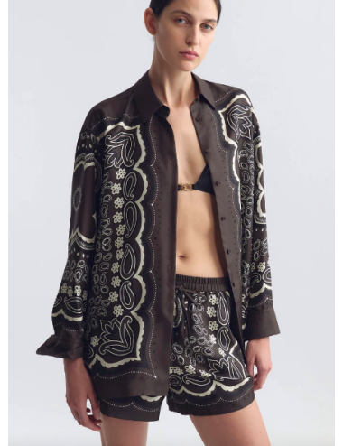 ALFIE SILK SHIRT
