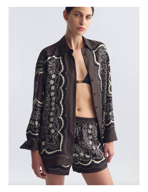 ALFIE SILK SHIRT