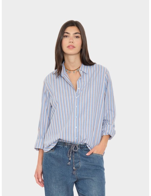 BEAU SHIRT BLUE CEDAR
