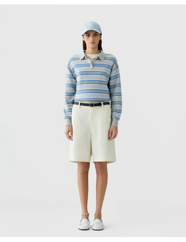 COLLEGIATE STRIPE POLO