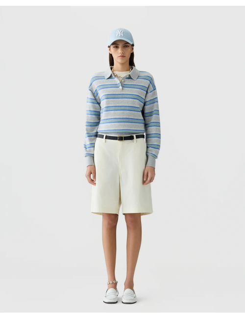 COLLEGIATE STRIPE POLO