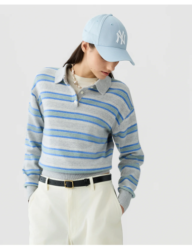 COLLEGIATE STRIPE POLO