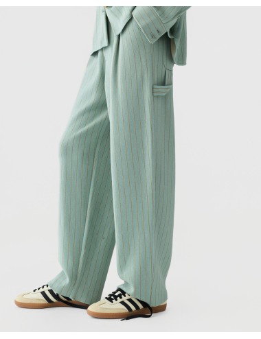 PINSTRIPE CARPENTER PANT