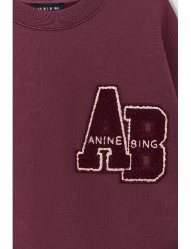 MILES SWEATSHIRT LETTERMAN FIG