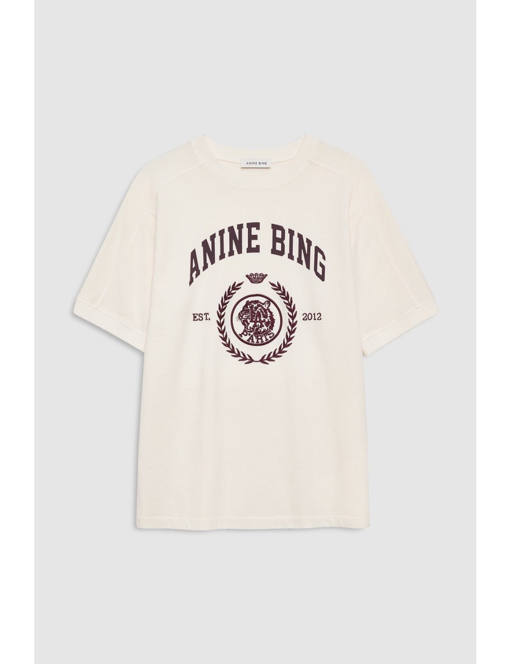JAYLIN TEE COLLEGIATE CREAM