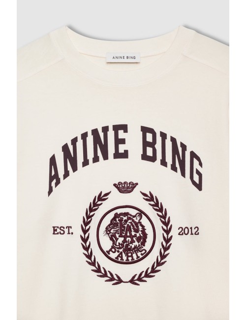 JAYLIN TEE COLLEGIATE CREAM
