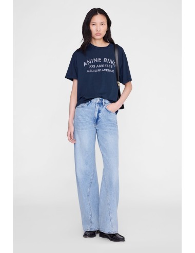 CADE TEE MELROSE STENCIL NAVY