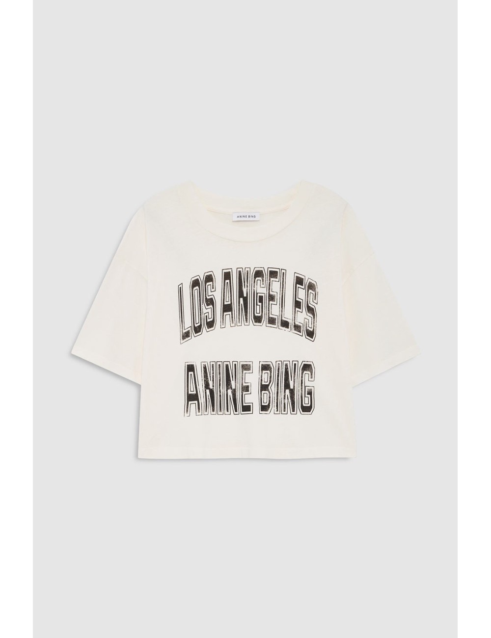 JOHNNY CROPPED TEE CREAM