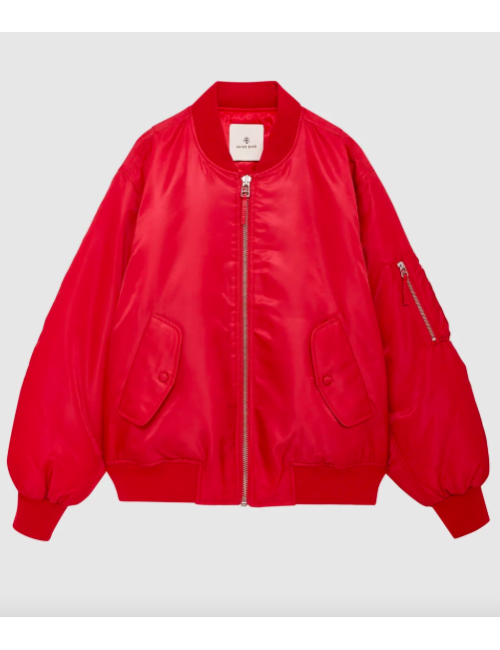 LEON BOMBER TANGO RED