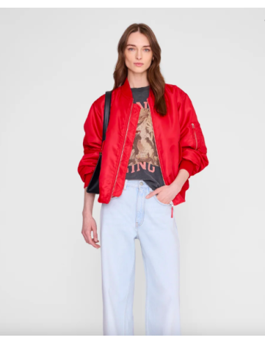 LEON BOMBER TANGO RED