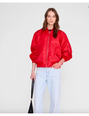 LEON BOMBER TANGO RED