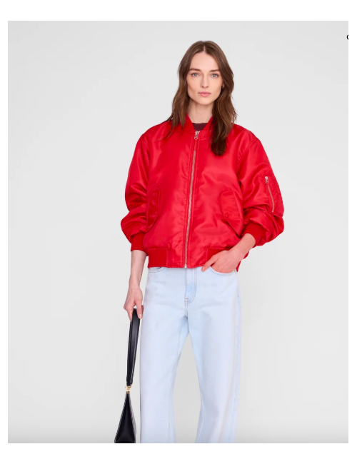 LEON BOMBER TANGO RED