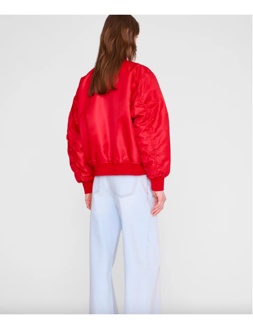 LEON BOMBER TANGO RED