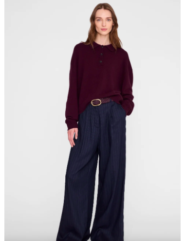 LEE POLO SWEATER FIG