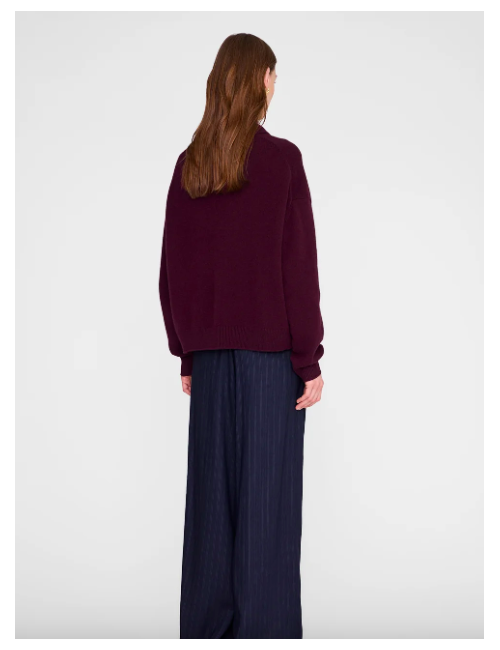 LEE POLO SWEATER FIG