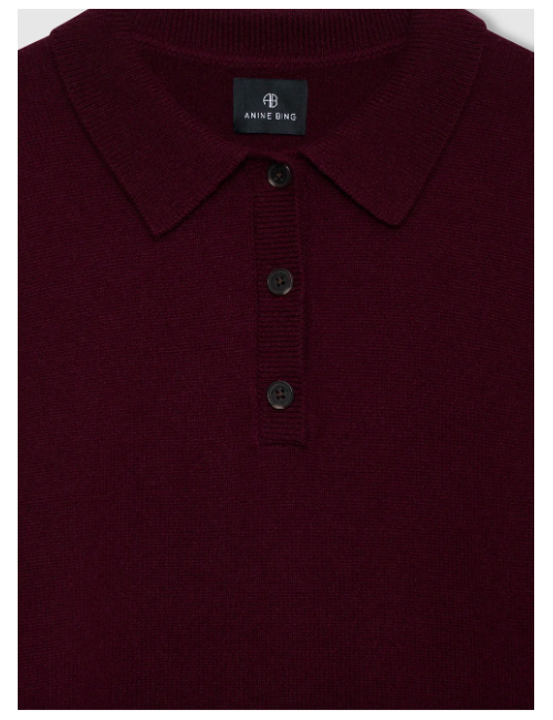 LEE POLO SWEATER FIG
