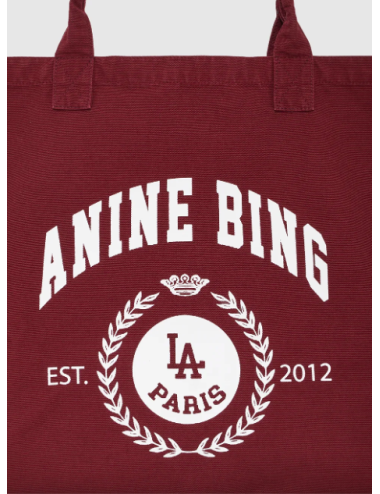 LEO CANVAS TOTE COLLEGIATE FIG