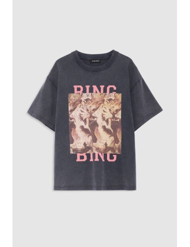 CADE TEE TIGER BING WASHED BLACK