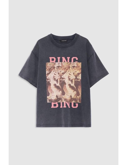 CADE TEE TIGER BING WASHED BLACK