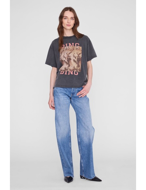 CADE TEE TIGER BING WASHED BLACK