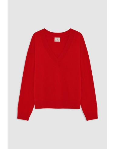 LEE SWEATER TANGO RED