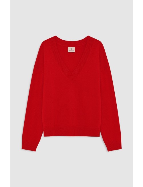 LEE SWEATER TANGO RED