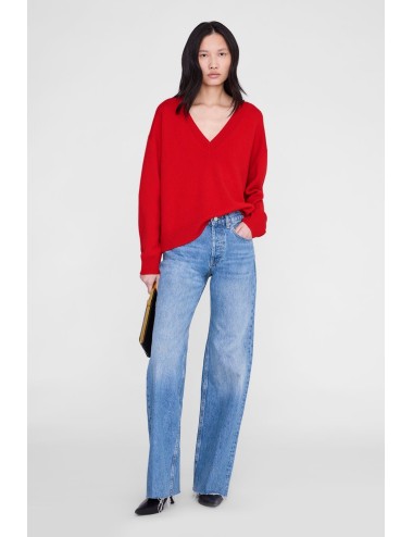 LEE SWEATER TANGO RED