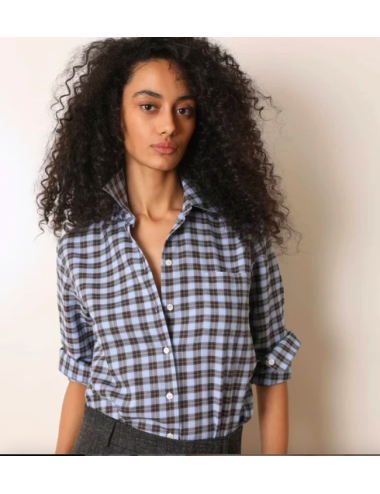 BABILLE BLUE CHECKS