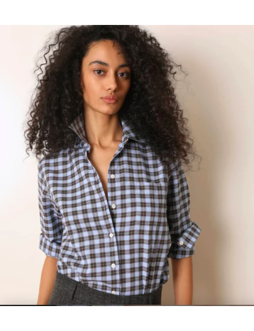 BABILLE BLUE CHECKS