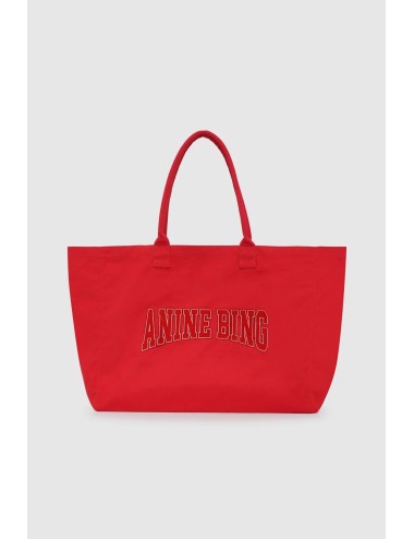 LEO CANVAS TOTE TANGO RED