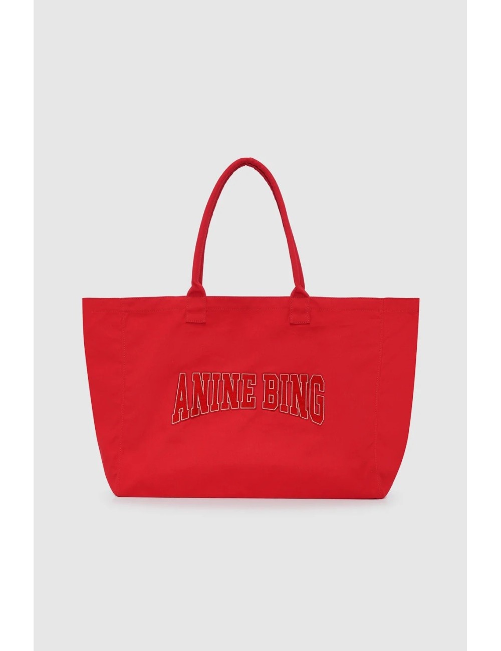 LEO CANVAS TOTE TANGO RED