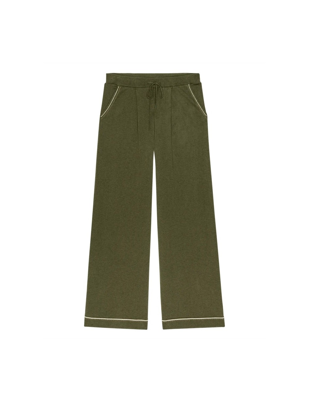 THE MENSWEAR TIPPING TROUSER PANT OLIVE