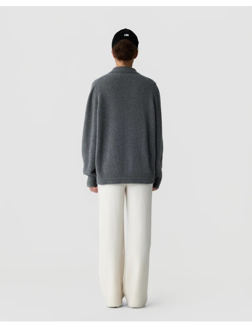 FELTED PLAZA SHIRT CHARCOAL
