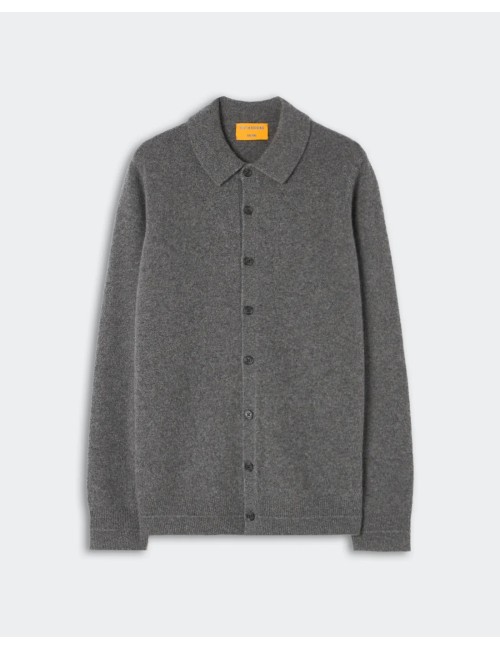 FELTED PLAZA SHIRT CHARCOAL