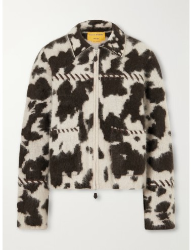 GRIZZLY COWHIDE JACKET OATMEAL