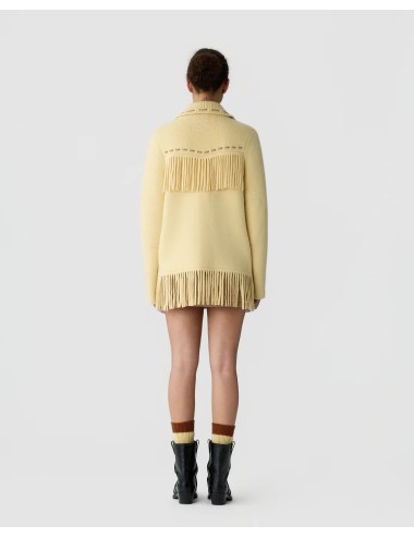 WESTERN FRINGE JACKET BUTTER