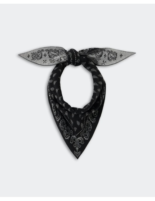 THE WILD RAG HIGHLAND BLACK HEATHER GREY