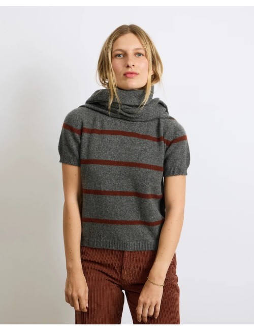 MINI ANDRE STRIPES GREY 21