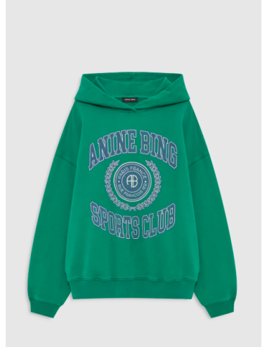 HARVEY SWEATSHIRT COLLEGIATE GREEN