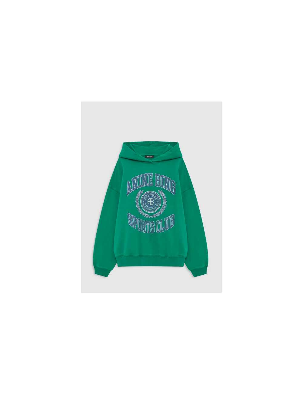 HARVEY SWEATSHIRT COLLEGIATE GREEN