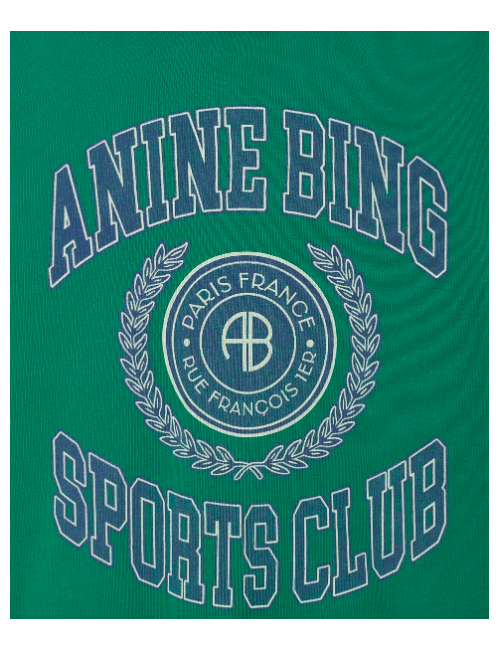 HARVEY SWEATSHIRT COLLEGIATE GREEN