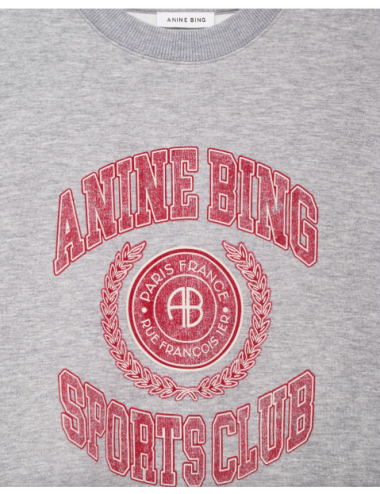 MILES SWEATSHIRT COLLEGIATE GREY